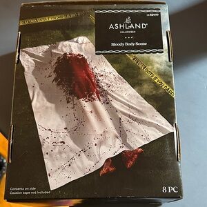 Ashland Halloween Blood Splatter Scene